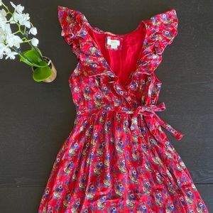 Anthropologie Maeve high-low dress